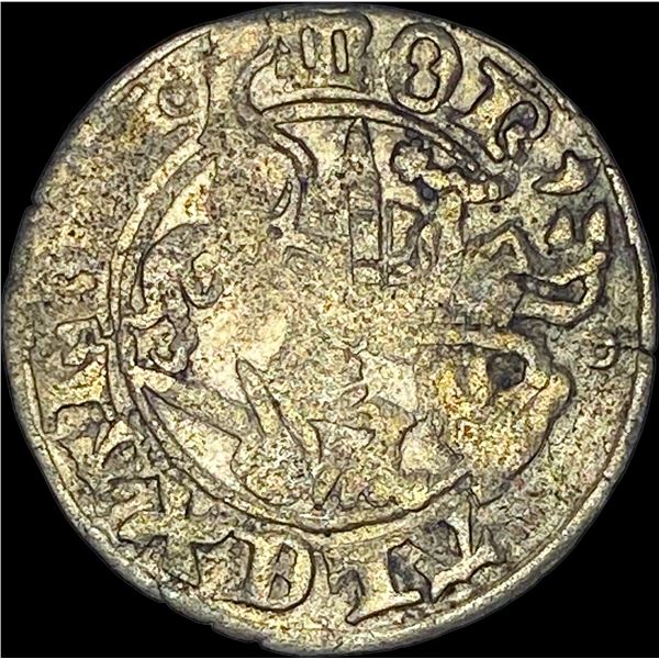 1500's-1600's Lithunia Silver Grosz CLOSELY UNCIRCULATED