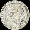 Image 1 : 1936-E Germany Silver 5 Reichsmark CLOSELY UNCIRCULATED