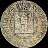 Image 2 : 1841 German Saxony Silver Taler NEARLY UNCIRCULATED