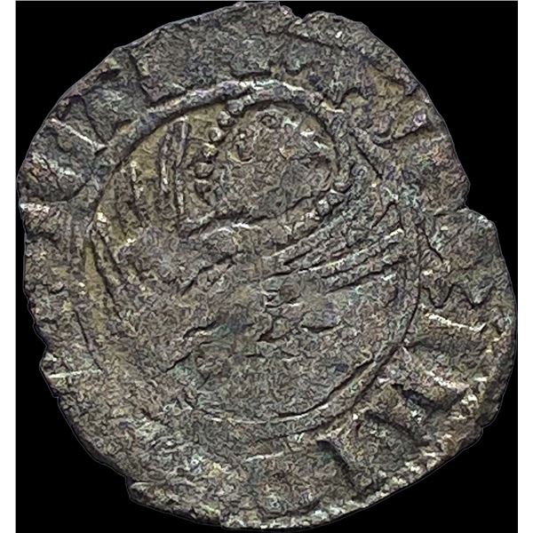 14-15th Century Venetian Silver Tornesello NEARLY UNCIRCULATED