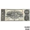 Image 1 : 1863 $10 Confed. States of America Note-Richmond