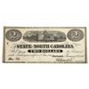 Image 1 : 1866 $2 State of North Carolina Note-Raleigh