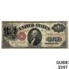 Image 1 : 1917 $1 Large United States Note Red Seal
