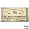 Image 1 : 1862 60C Richmond Virginia Fractional Note