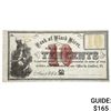 Image 1 : 1862 10C Bank of Black River VT Fractional Note