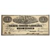 Image 1 : 1863 $1 North Carolina Note-Raleigh