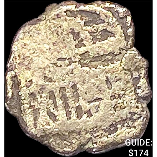 1500s-1600s Spanish Colonial Silver Cob NEARLY UNCIRCULATED