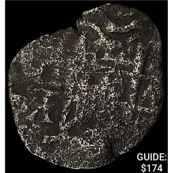 1500s-1600s Spanish Colonial Silver Cob NEARLY UNCIRCULATED