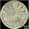 Image 1 : 1893Go RS Mexico Silver 8 Reales Cap & Ray CLOSELY UNCIRCULATED