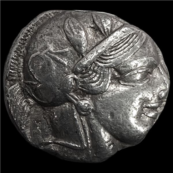 Athens 440-404 BC Silver Owl Tetradrachm CLOSELY UNCIRCULATED