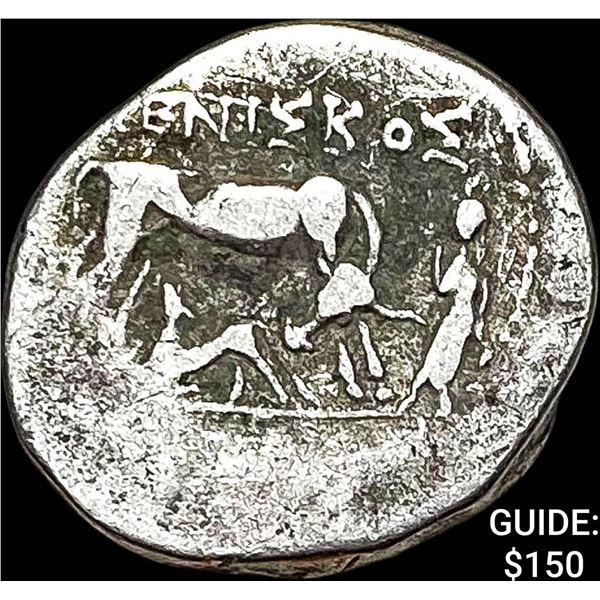 Illyria 260-167/98 BC Silver Drachm NEARLY UNCIRCULATED