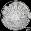 Image 1 : 1898Cn AM Mexico Silver Peso CLOSELY UNCIRCULATED