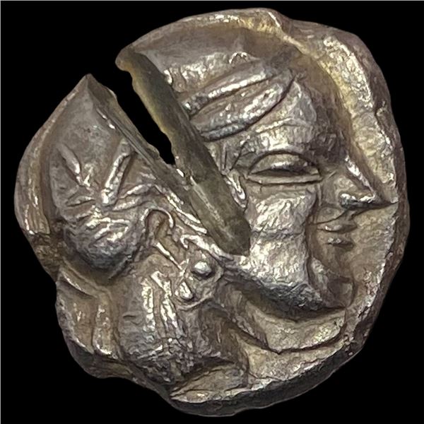 Athens 455-440 BC Silver Owl Tetradrachm CLOSELY UNCIRCULATED