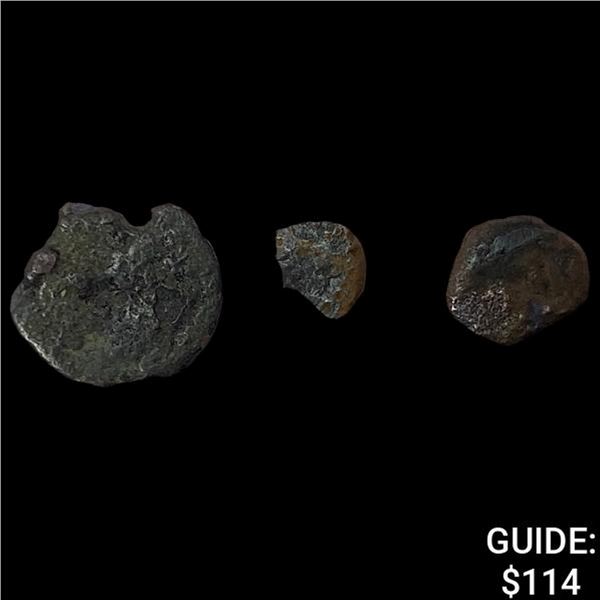 [3]103-76 BC Biblical "Widow's Mite" Luke 21:1-4 NEARLY UNCIRCULATED