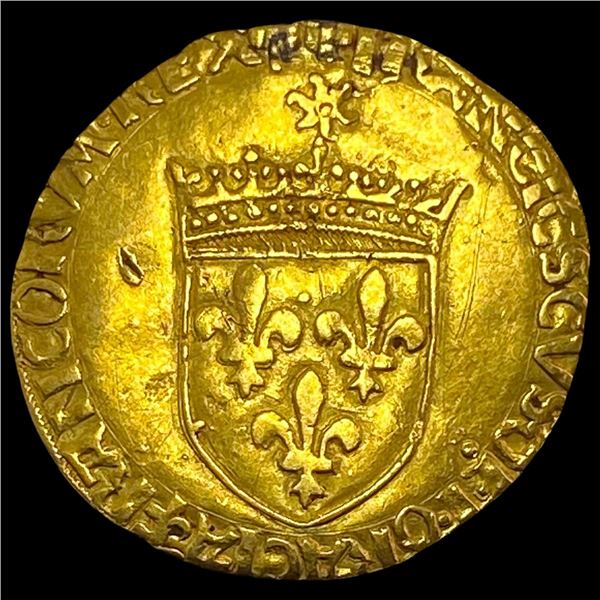 [1515-47] France Ecu'dor Gold Soleil NEAR UNC