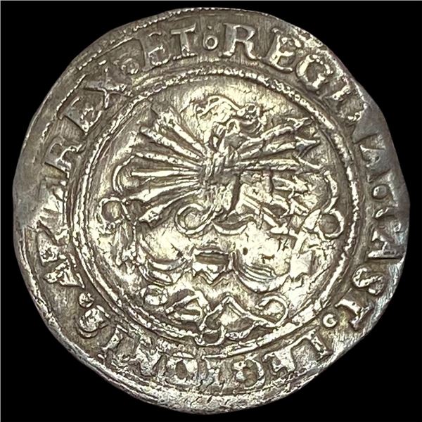 [1474-1504] Spain Ferdinand Silver 1/2 Real CLOSELY UNCIRCULATED
