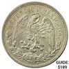 Image 1 : 1908Mo AM Mexico Silver Peso CHOICE AU