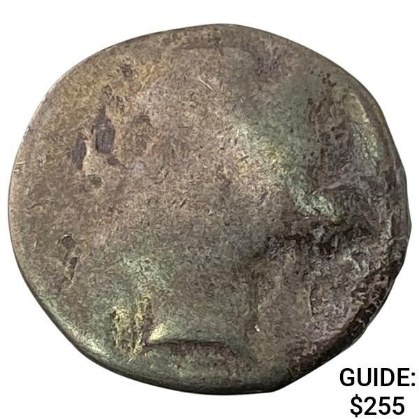 Greece Campania, Neapolis Silver Didrachm ABOUT UNCIRCULATED