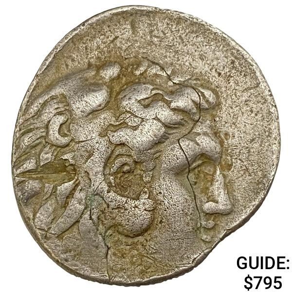 Macedon 336-323 BC Alex. III Silver Tetradrachm NEARLY UNCIRCULATED
