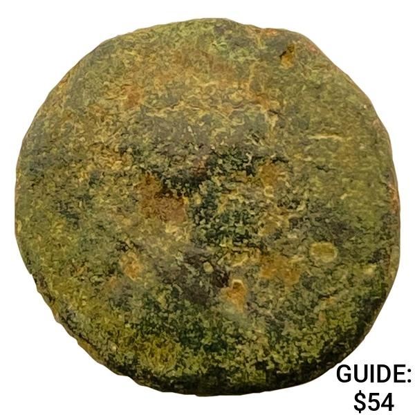 Sicily, Syracuse AE Hiketas II 287-278 BC ABOUT UNCIRCULATED