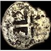 Image 2 : 1500s-1600s Spanish Colonial Silver Cob NEARLY UNCIRCULATED