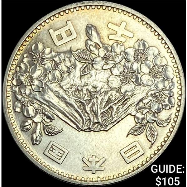 1964 Japan Silver 1000 Yen UNCIRCULATED