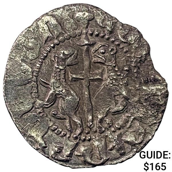 1198-1219 AD Crusades Armenia Silver Tram UNCIRCULATED