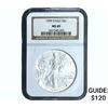 Image 1 : 1999 Silver Eagle NGC MS69