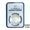 Image 1 : 1924 Silver Peace Dollar NGC MS64