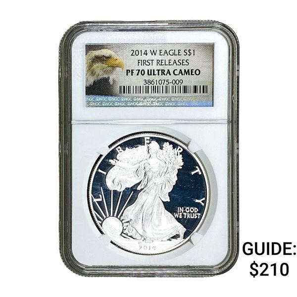 2014-W Silver Eagle NGC PF70 Ultra Cameo