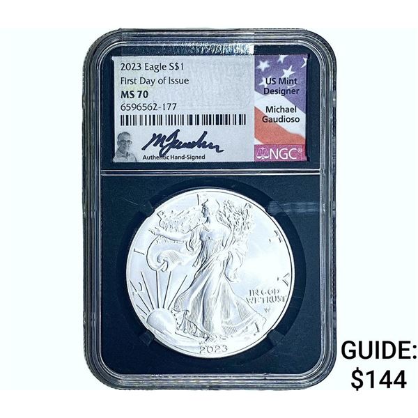 2023 Silver Eagle NGC MS70