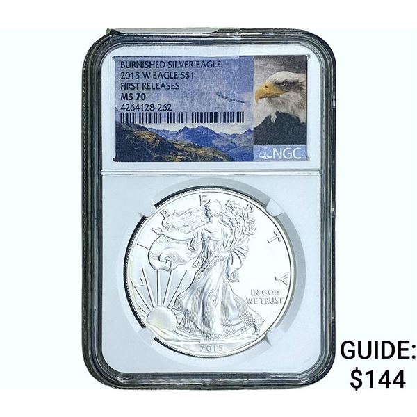 2015-W Silver Eagle NGC MS70