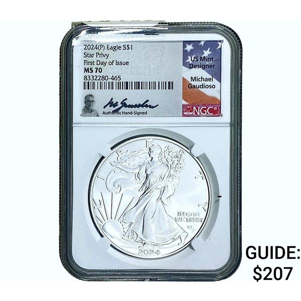 2024-(P) Silver Eagle NGC MS70
