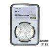 Image 1 : 1896 Morgan Silver Dollar NGC AU58