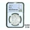 Image 1 : 1886 Morgan Silver Dollar NGC MS61
