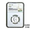 Image 1 : 1957 Washington Silver Quarter NGC PF69