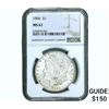 Image 1 : 1886 Morgan Silver Dollar NGC MS61