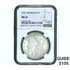Image 1 : 1921 Morgan Silver Dollar NGC MS61