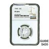 Image 1 : 1960 Washington Silver Quarter NGC PF69*