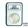 Image 1 : 1922 Silver Peace Dollar NGC MS64