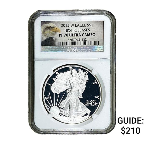 2013-W Silver Eagle NGC PF70 Ultra Cameo