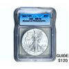 Image 1 : 2017-P Silver Eagle ICG MS70