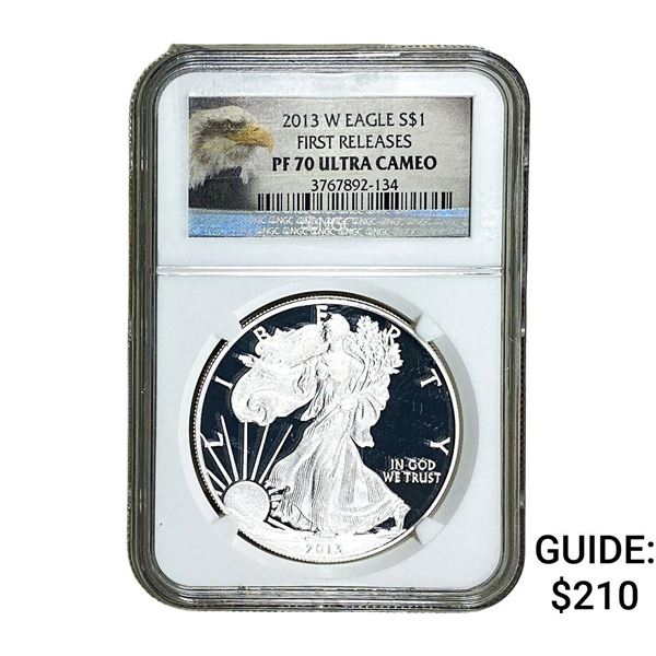 2013-W Silver Eagle NGC PF70 Ultra Cameo