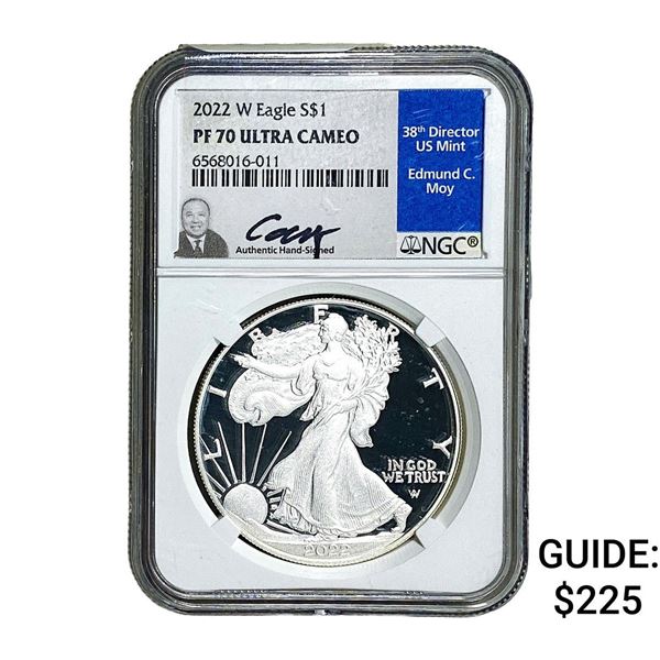 2022-W Silver Eagle NGC PF70 Ultra Cameo
