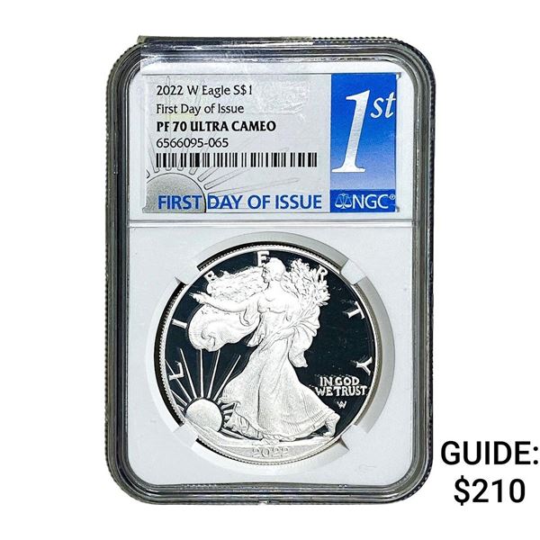 2022-W Silver Eagle NGC PF70 Ultra Cameo