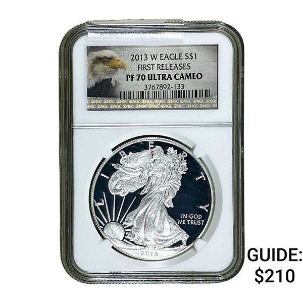 2013-W Silver Eagle NGC PF70 Ultra Cameo