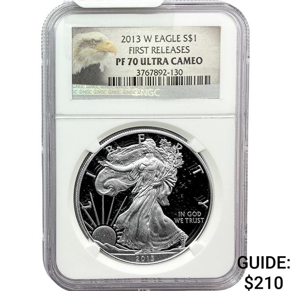 2013-W Silver Eagle NGC PF70 Ultra Cameo