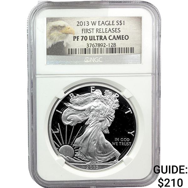 2013-W Silver Eagle NGC PF70 Ultra Cameo