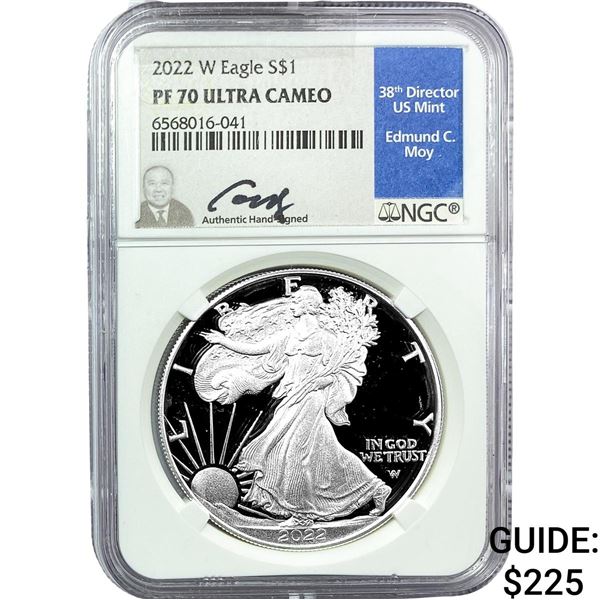 2022-W Silver Eagle NGC PF70 Ultra Cameo