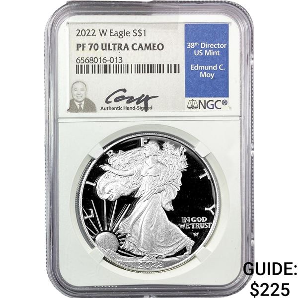2022-W Silver Eagle NGC PF70 Ultra Cameo